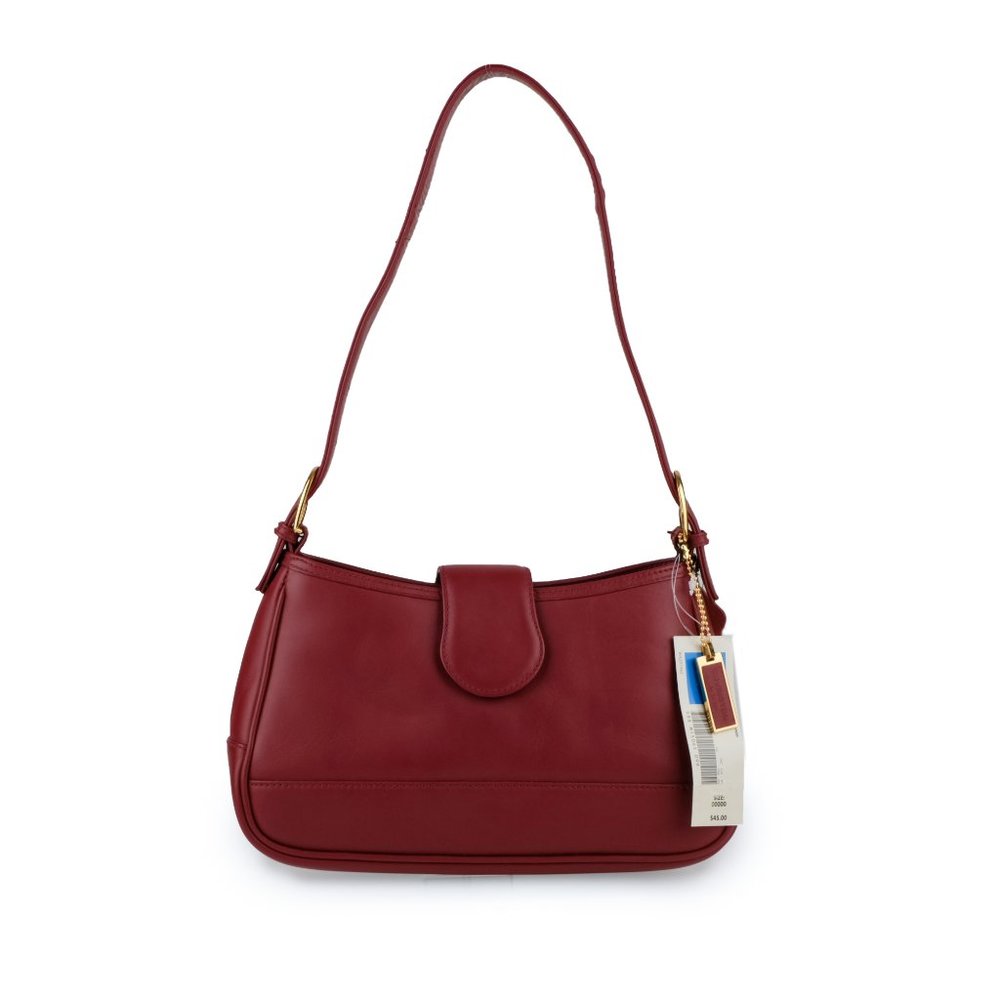 NOT FOR SALE ..NWT Covington Red Genuine Leather Purse